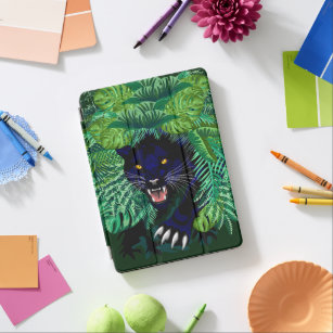 Protection iPad Air Black Panther Spirit of the Jungle