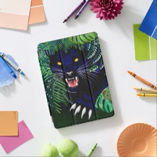 Protection iPad Air Black Panther Spirit of the Jungle