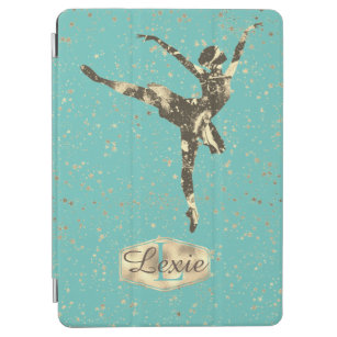 Protection iPad Air Étoiles de Glittery Ballerina Monogramme