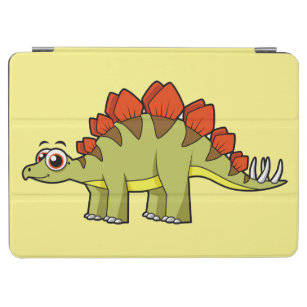 Protection iPad Air Illustration Mignonne D'Un Stegosaurus Dinosaure.