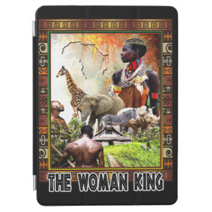 Protection iPad Air Le roi africain