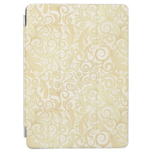 Protection iPad Air Motif floral de feuille d'or