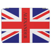 Protection iPad Air Personnaliser le drapeau britannique (Horizontal)