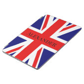 Protection iPad Air Personnaliser le drapeau britannique (Côté)
