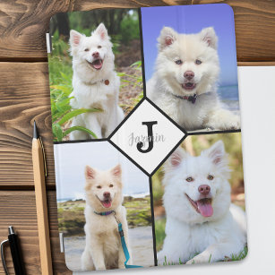 Protection iPad Air Photo personnalisée Collage chien animal de compag