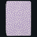 Protection iPad Air Points Posters de animaux pourpres<br><div class="desc">Points posters de animaux - Taches dalmatiennes pures.</div>