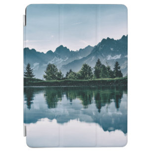 Protection iPad Air Réflexion de forêt de montagne