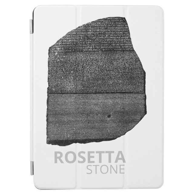 Protection iPad Air Rosetta Stone pharaon langues d'interprétation clé (Devant)