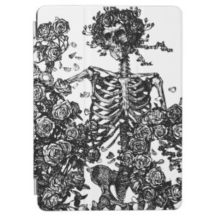 Protection iPad Air Skeletons et Rose