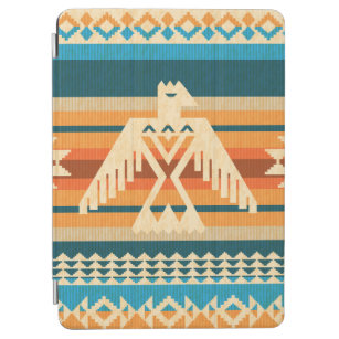 Protection iPad Air Style Navajo abstrait motif sans couture avec aigl
