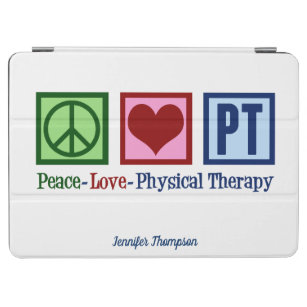 Protection iPad Air Thérapie physique Paix Amour PT Personnalisé