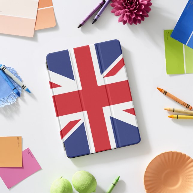 Protection iPad Air Union Jack (En situation)