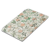 Protection iPad Air Vintage William Morris Jasmine Plan floral (Côté)