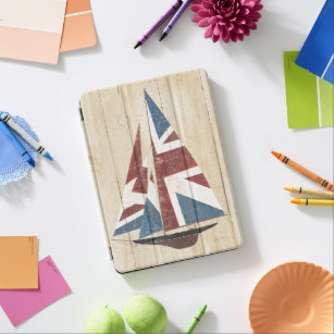 Protection iPad Air Voilier britannique de drapeau