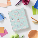 Protection iPad Bébé Bébé Pastel Sur Nuages<br><div class="desc">Notre "Cute Baby Fox In The Clouds" propose des produits aux couleurs pastel douces avec des illustrations de nuages,  ballons et renard bébé. Le texte est facilement customisé. Consultez notre magasin pour plus d'articles de cette collection et contactez-nous pour toute demande spéciale.</div>