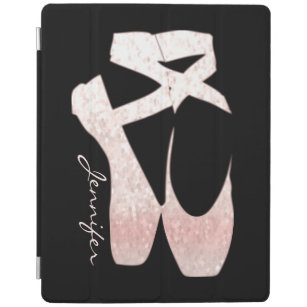 Protection iPad Chaussures de ballet molles personnalisées de rose