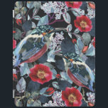 Protection iPad Chic Floral Kingfisher Birds<br><div class="desc">Ce design chic présente deux oiseaux de martin-pêcheur parmi les fleurs et le feuillage rouges et bleus. #kingfisher #birds #modern #chic #stylish #floral #flowers #feuillage #nature #woodland #lake #forest #élégant #design #designer #tendance #ipad #ipadcases #ipadcases #electronics #red #burgundy #blue #turquoise #home #office #work #school #cadeaux #fashion #fashion #botanic #botanical</div>