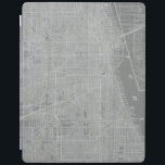 Protection iPad Croquis de Chicago City Map<br><div class="desc">Croquis de Chicago City Map. Artiste : Vision Studio. ID d'image : 64744Z.</div>