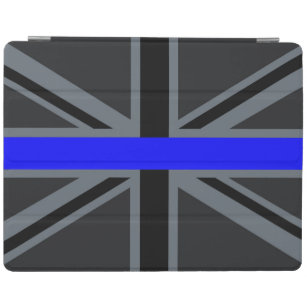Protection iPad Ligne Bleue Clair et Élégante Union Jack