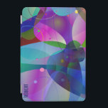 Protection iPad Mini Art moderne abstrait coloré<br><div class="desc">Art abstrait moderne et coloré.</div>