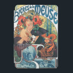 Protection iPad Mini Bieres de la Meuse, Mucha<br><div class="desc">Alphonse Mucha (24 juillet 1860 - 14 juillet 1939) était peintre, illustrateur et graphiste tchèque, vivant à Paris pendant la période Art Nouveau, surtout connu pour ses affiches théâtrales nettement stylisées et décoratives, notamment celles de Sarah Bernhardt. Il a produit des illustrations, des publicités, des panneaux décoratifs et des dessins,...</div>
