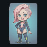 Protection iPad Mini Chibi girl<br><div class="desc">Chibi girl</div>