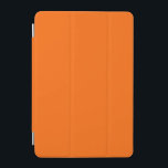 Protection iPad Mini Couleur vive orange<br><div class="desc">Arrière - plan de couleur vive orange. Coordonnez vos couleurs. Jolie teinte d'orange.</div>