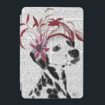 Protection iPad Mini Dalmatien Avec Fascinateur Rouge<br><div class="desc">Animaux</div>
