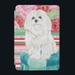 Protection iPad Mini Della Rose Maltese<br><div class="desc">Animaux</div>