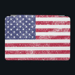 Protection iPad Mini Drapeau patriotique 4 juillet américain<br><div class="desc">Des rayures rouges et blanches et des étoiles blanches sur un champ de blanc,  drapeau américain...  parfait pour ces vacances patriotiques américaines comme le 4 juillet,  le Memorial Day,  les élections... </div>