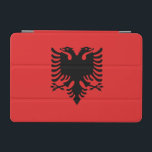 Protection iPad Mini Drapeau patriotique albanais<br><div class="desc">Le drapeau national de l'Albanie.</div>