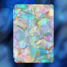 Grand monogramme ou nom sur Opal
