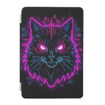 Housse intelligente Neon Cat pour iPad