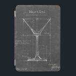 Protection iPad Mini Martini noir et blanc Plan directeur<br><div class="desc">Martini noir & blanc en verre bleu. Artiste : Ethan Harper. ID d'image : 106174Z.</div>