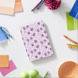 Protection iPad Mini Motif floral jacobéen rose sur blanc<br><div class="desc">Style jacobéen motif de surface fleurie design en rose contrasté sur un arrière - plan blanc.</div>