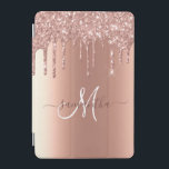 Protection iPad Mini Nom manuscrit Rose Gold Metal Parties scintillant<br><div class="desc">Le design est une photo et les coques ne sont pas faits avec de la parties scintillant, des paillettes, des métaux ou des bois. Cette conception est également disponible sur d'autres modèles. Vous pouvez également transférer cette conception à un autre produit. Aucune parties scintillant réelle n'a été utilisée pour fabriquer...</div>