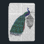 Protection iPad Mini Paon sur la lampe<br><div class="desc">Animaux et nature</div>