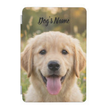 Personalized Golden Retriever Photo and Name 