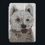 Protection iPad Mini Plaine Terrier de West Highland<br><div class="desc">Animaux</div>