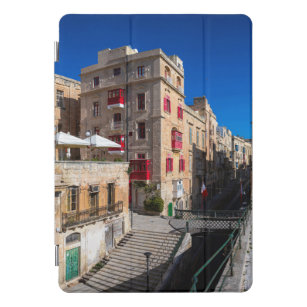 Protection iPad Pro Cover Pont, rue étroite avec escaliers à La Valette