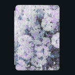 Protection iPad Mini *~* Rhododendron de Grunge rustique Fleurs Blanc B<br><div class="desc">IPAD MINI COVER * Artiste artistique enrichi en énergie Popular Modern Creative Unique Digital Watercolor Art Floral Rustic Distressed Grunge Rhododendron Flowers Blanc avec une touche de rose et de lavande bleus. *** CE DESIGN PEUT ÊTRE TRANSFÉRÉ FACILEMENT À UN AUTRE PRODUIT ZAZZLE *** =============================================================== *~* Mon nom est Anna...</div>