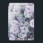 Protection iPad Mini *~* Rhododendron de Grunge rustique Fleurs Blanc B<br><div class="desc">IPAD MINI COVER * Artiste artistique enrichi en énergie Popular Modern Creative Unique Digital Watercolor Art Floral Rustic Distressed Grunge Rhododendron Flowers Blanc avec une touche de rose et de lavande bleus. *** CE DESIGN PEUT ÊTRE TRANSFÉRÉ FACILEMENT À UN AUTRE PRODUIT ZAZZLE *** =============================================================== *~* Mon nom est Anna...</div>
