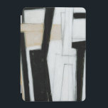 Protection iPad Mini Tableau noir et blanc Abstrait<br><div class="desc">Norman Wyatt a créé cette subtile peinture abstraite en noir et blanc. Le blanc de la pièce fait ressortir le noir plus que normal,  et les lignes épaisses donnent à l'oeuvre une sensation trépidante. Achetez-en un maintenant !</div>