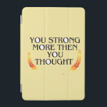Protection iPad Mini Vous êtes plus fort que vous ne pensez - Elegant G<br><div class="desc">Donnez de l'énergie à votre espace grâce à ce mur d'art élégant et inspirant, avec la citation d'or : "Vous êtes plus fort que vous ne pensez". Parfait pour les chambres, les bureaux, les dortoirs, ou comme un cadeau sincère pour soulager un être cher qui traverse une période difficile. Avec...</div>