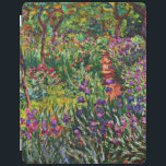 Protection iPad Monet - Le jardin d'Iris à Giverny<br><div class="desc">Claude Monet peinture,  The Iris Garden à Giverny,  couverture iPad.</div>