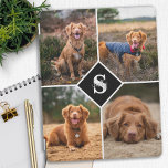 Protection iPad Photo personnalisée Collage animal de compagnie Ch<br><div class="desc">Maintenant, vous pouvez transporter votre meilleur ami avec vous partout où vous allez avec ce chien personnalisé photo iPad coque de couverture de chien. Ce 4 photo collage design est tendance, élégant, cool et mignon. Customisez avec votre photo préférée de chien, photo de chat ou toute autre photo ! Ajoutez...</div>