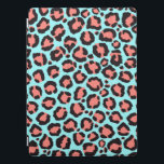 Protection iPad Pro Artsy Trendy Coral Mint Turquoise Leopard Poster d<br><div class="desc">Artsy, moderne, mignon, girly et tendance corail orange, menthe turquoise, et noir dessiné à la main poster de animal motif d'illustration. ***REMARQUE IMPORTANTE DE CONCEPTION : Pour toute demande de conception personnalisée, comme les demandes de produit assorties, les changements de couleur, les changements de placement ou toute autre demande de...</div>