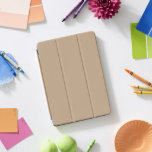 Protection iPad Pro Cover beige<br><div class="desc">Couverture iPad Smart couleur beige de Gerson Ramos.</div>