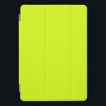 Protection iPad Pro Cover  Chartreuse Jaune (couleur unie)<br><div class="desc">Chartreuse Jaune (couleur unie)</div>