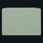 Protection iPad Pro Cover Couleur de tendance - Sage doux - Couverture intel<br><div class="desc">Couverture intelligente iPad moderne et élégant,  couleur solide et souple,  de notre "Collection de couleurs de Noël rose tendance". Elégant gris vert clair non seulement pour Noël.</div>